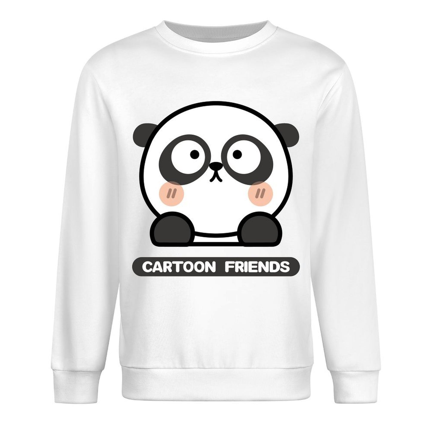 Front Patterned Long Sleeve TopClassicSeries Natural