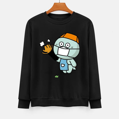 IPBR 250g Crew Neck Long Sleeve Sweatshirt Front GraphicCrew Neck Long Sleeve Sweatshirt4000330