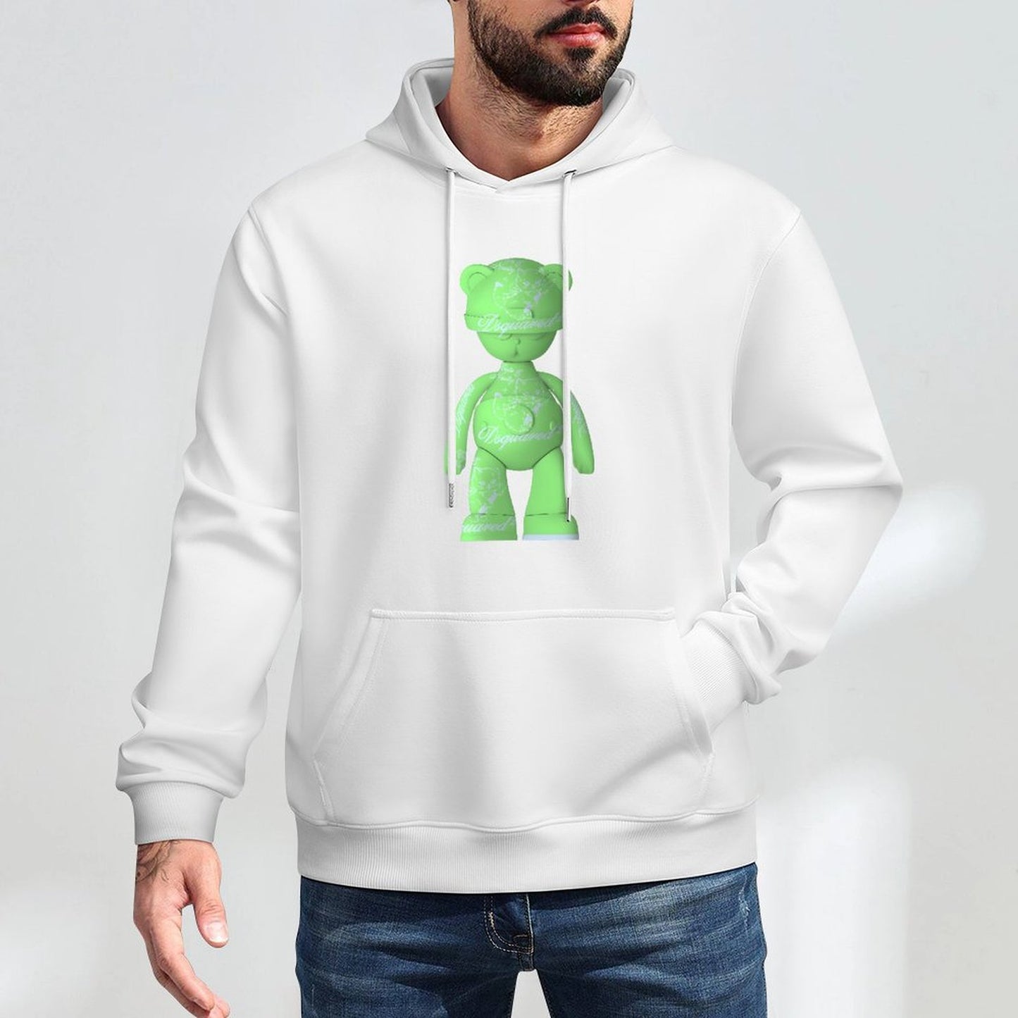 Hoodie Front PatternEco-Conscious Smooth Feel