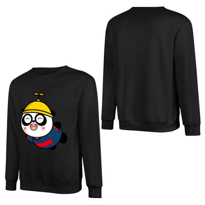 Front Patterned Long Sleeve TopColorfast Signature