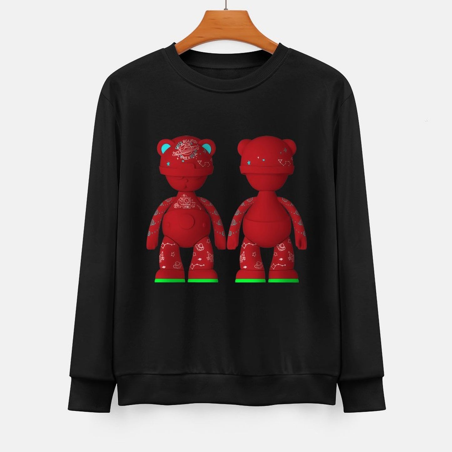 IPIB 250g Crew Neck Long Sleeve Sweatshirt Front GraphicCrew Neck Long Sleeve Sweatshirt6000086-2