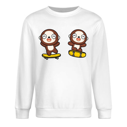 IPBR 250g Crew Neck Long Sleeve Sweatshirt Front GraphicCrew Neck Long Sleeve Sweatshirt4000969