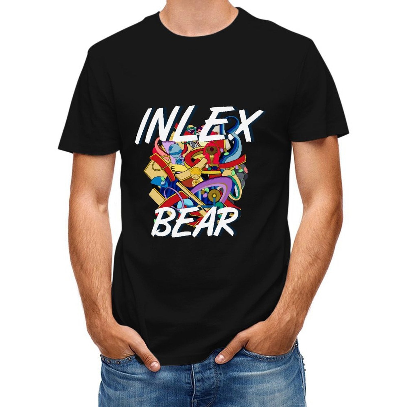 Inlex Bear T-shirtsSoftFeel Tear-Resistant T-Shirt