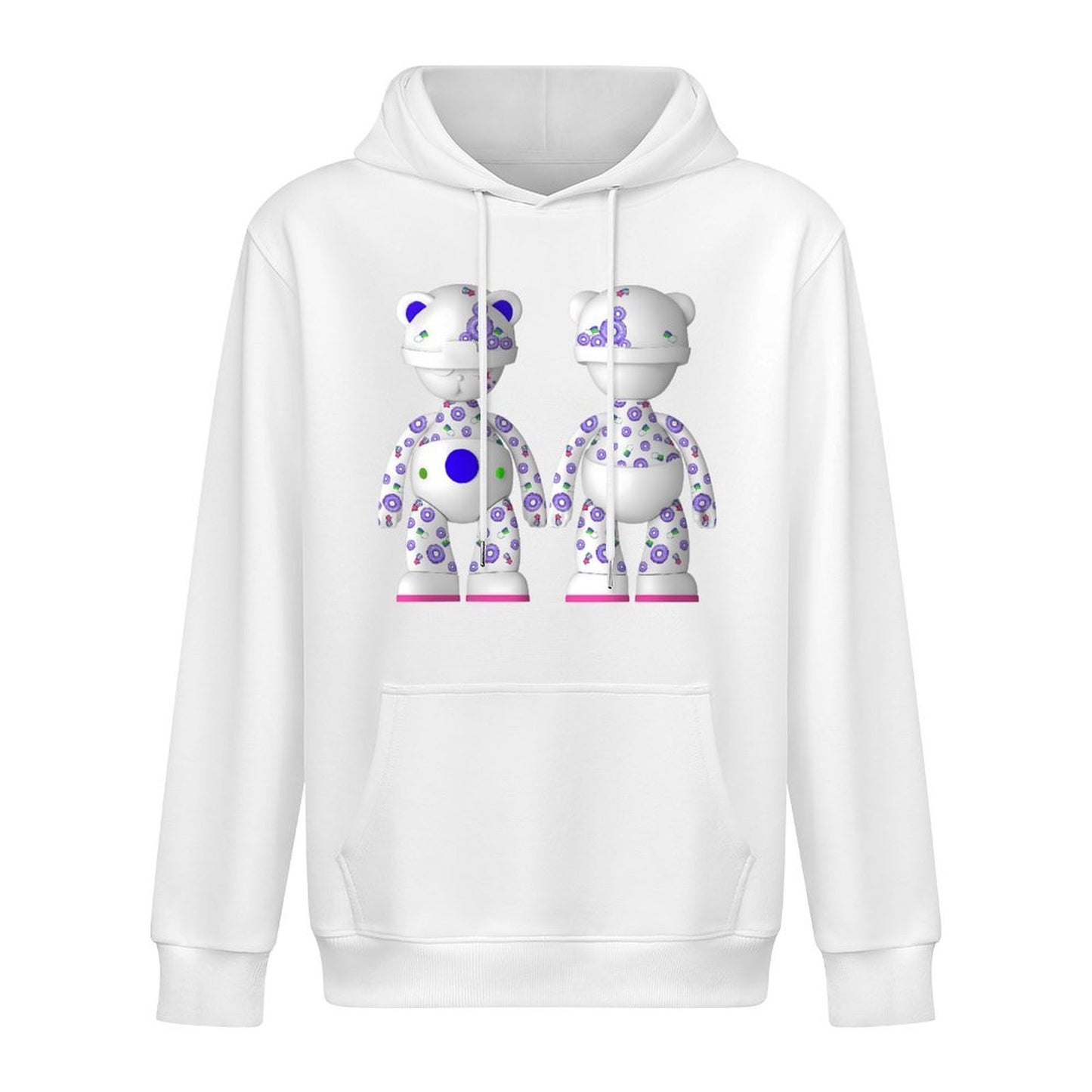 Hoodie Front PatternPremium Finish Timeless