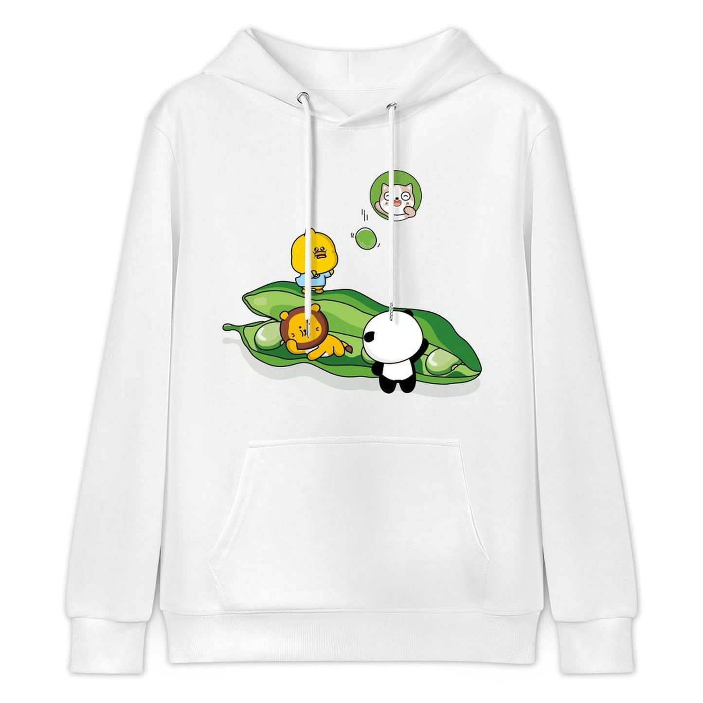 Relaxed Fit Sport Front Graphic Hoodies