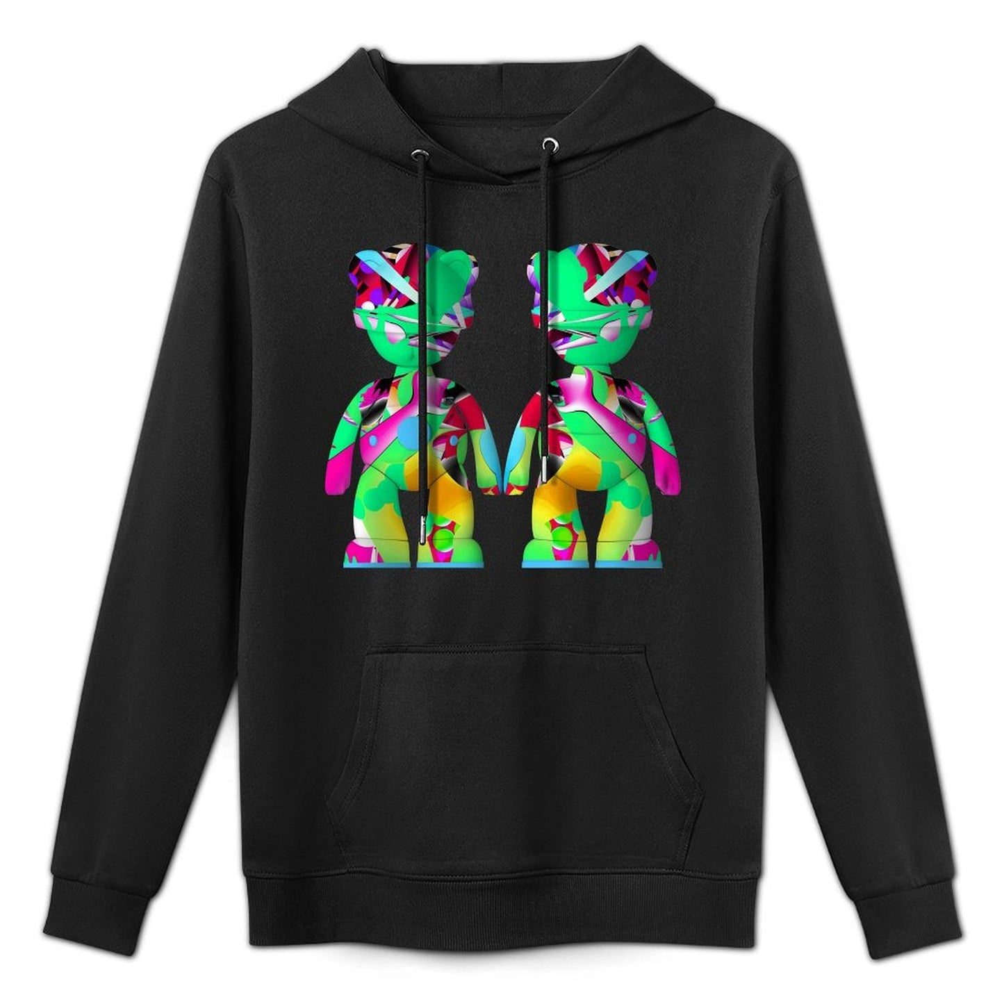Hoodie Front PatternSolid Moisture-Wicking