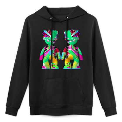 Hoodie Front PatternSolid Moisture-Wicking