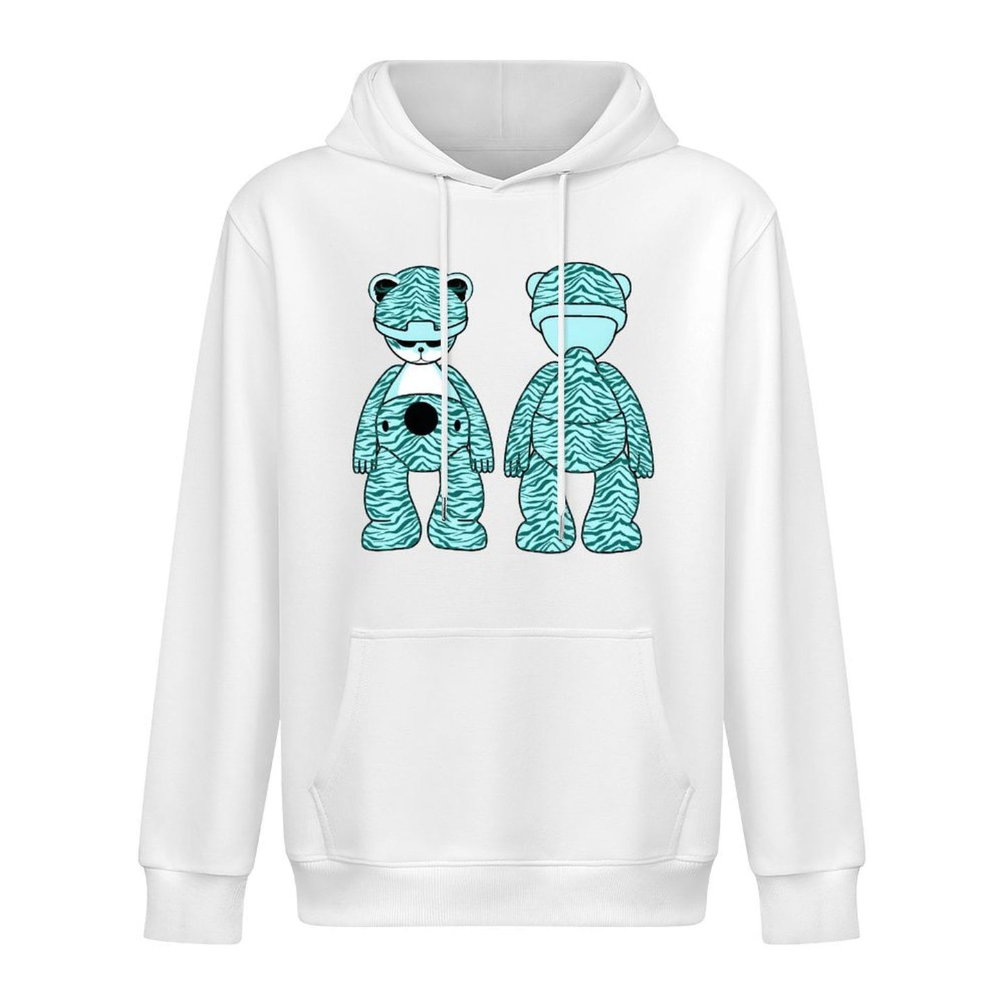 Hoodie Front PatternClean Edges Design-Your-Own