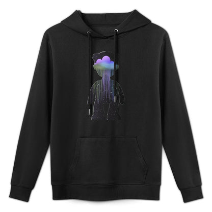 IPIB 250g Hooded Pocket Sweatshirt Front GraphicMen's Hooded  Sweatshirt6000136-1