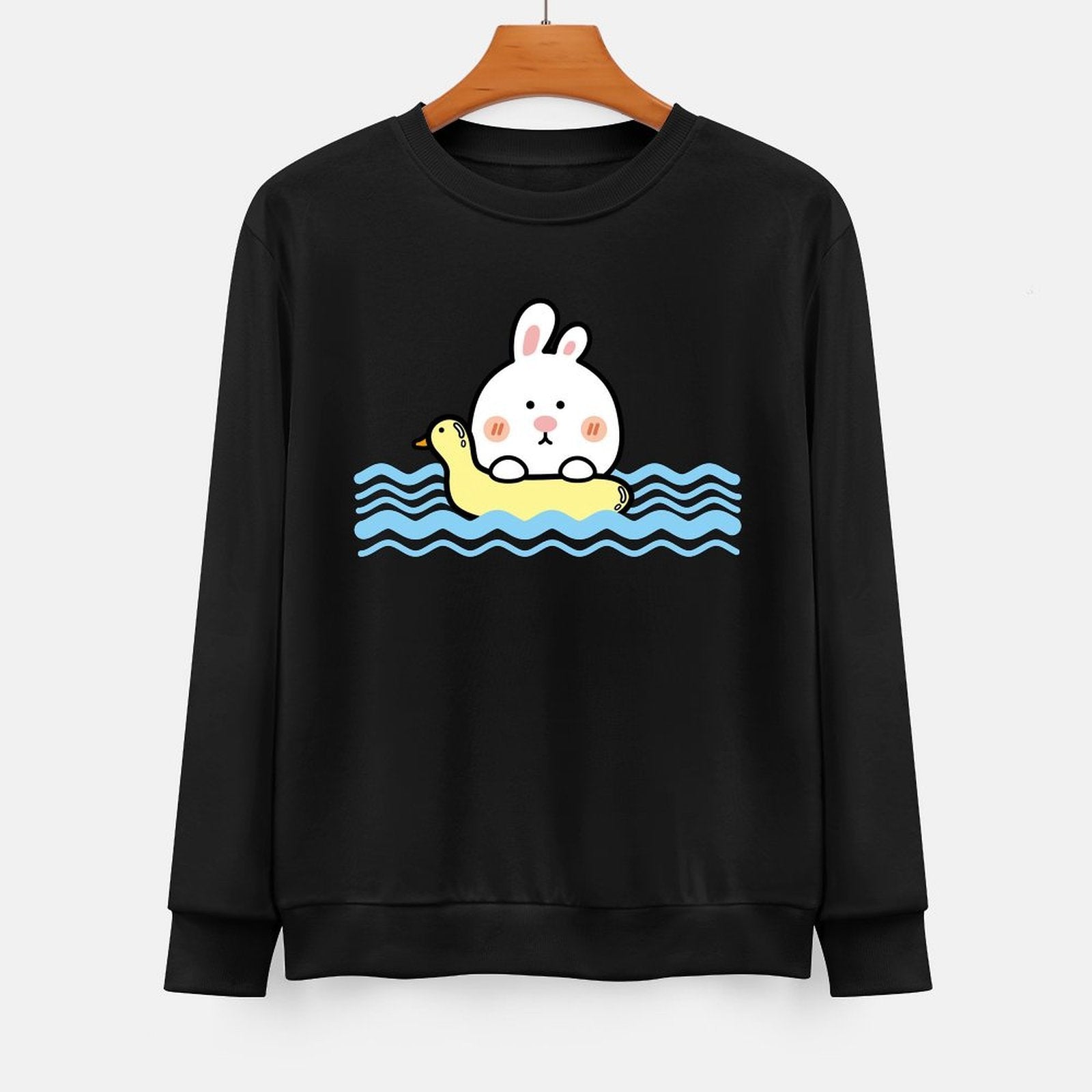  Front Patterned Long Sleeve TopClassicLine Bold