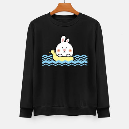  Front Patterned Long Sleeve TopClassicLine Bold