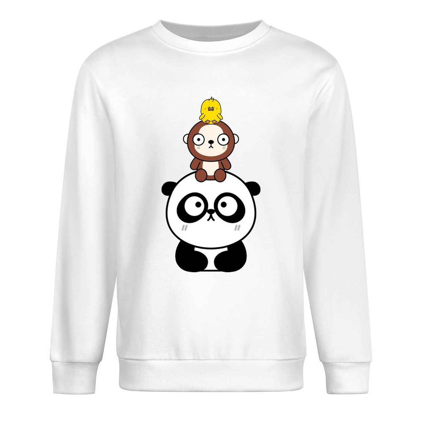 Front Patterned Long Sleeve TopCityStyle ActiveWear