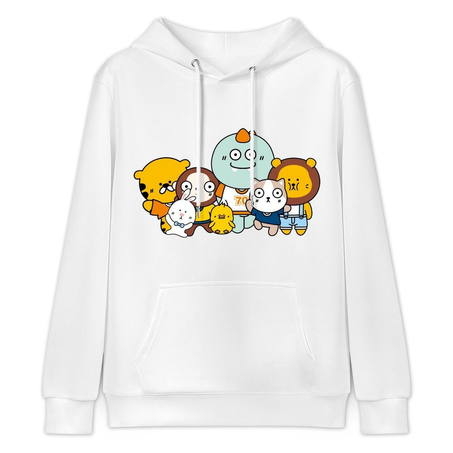 LifestyleLine Crewneck Front Graphic Hoodies