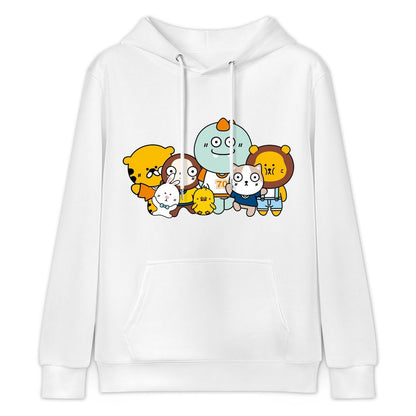 LifestyleLine Crewneck Front Graphic Hoodies