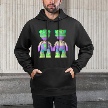 IPIB 250g Hooded Pocket Sweatshirt Front GraphicMen's Hooded  Sweatshirt6000079-7