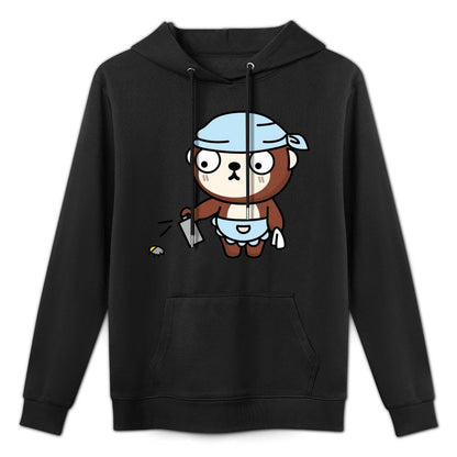 IPBR 250g Hooded Pocket Sweatshirt Front GraphicMen's Hooded  Sweatshirt4000225