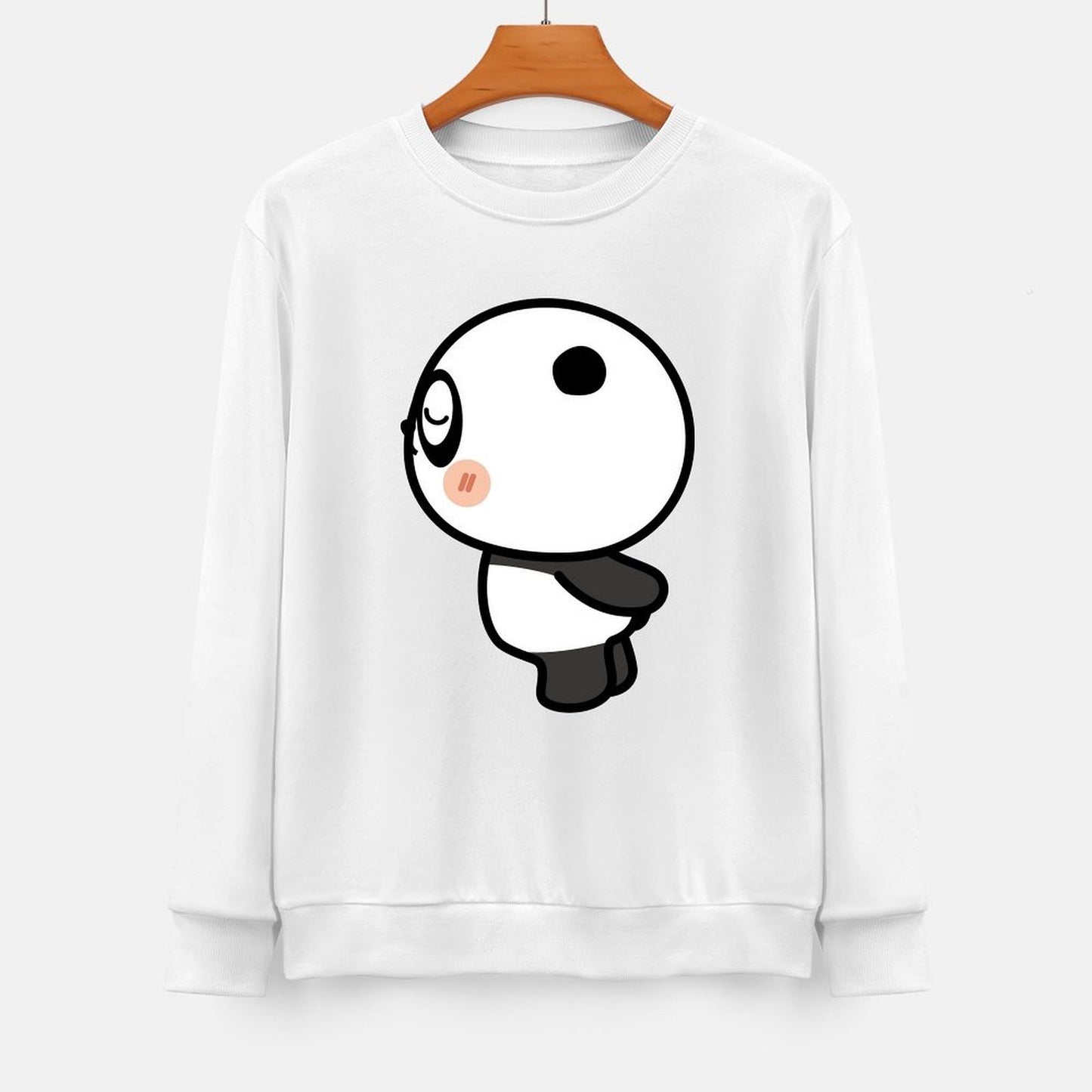 Front Patterned Long Sleeve TopPrinted TrueComfort