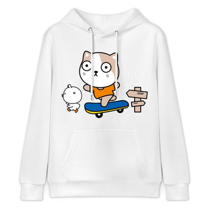 Timeless Neat Front Graphic Hoodies