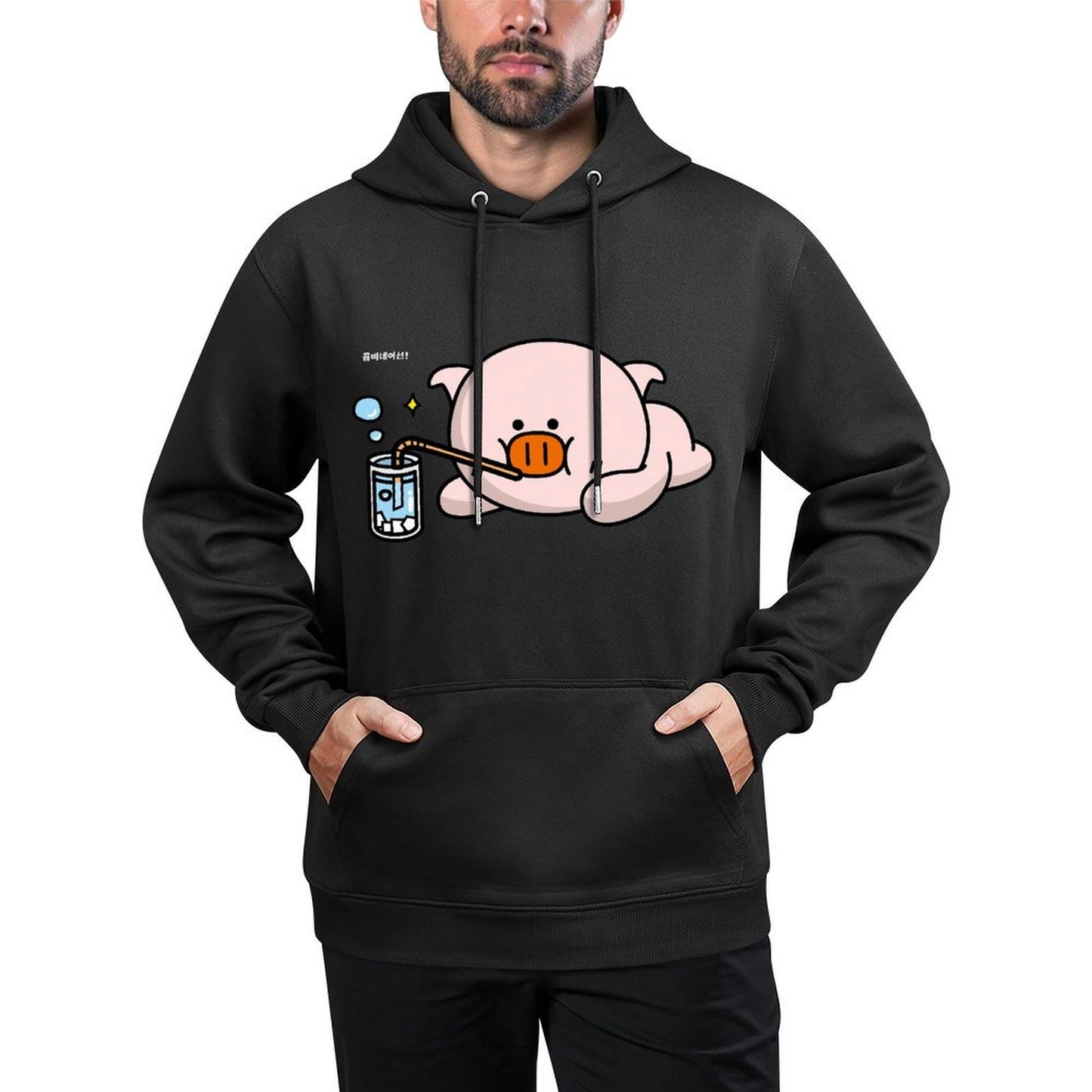 Studio Essential Front Graphic Hoodies