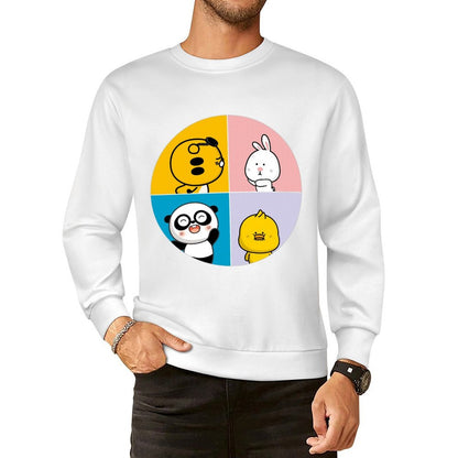 Front Patterned Long Sleeve TopSmooth TrueFit