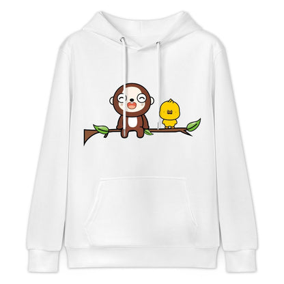 Fitted TrueComfort Front Graphic Hoodies