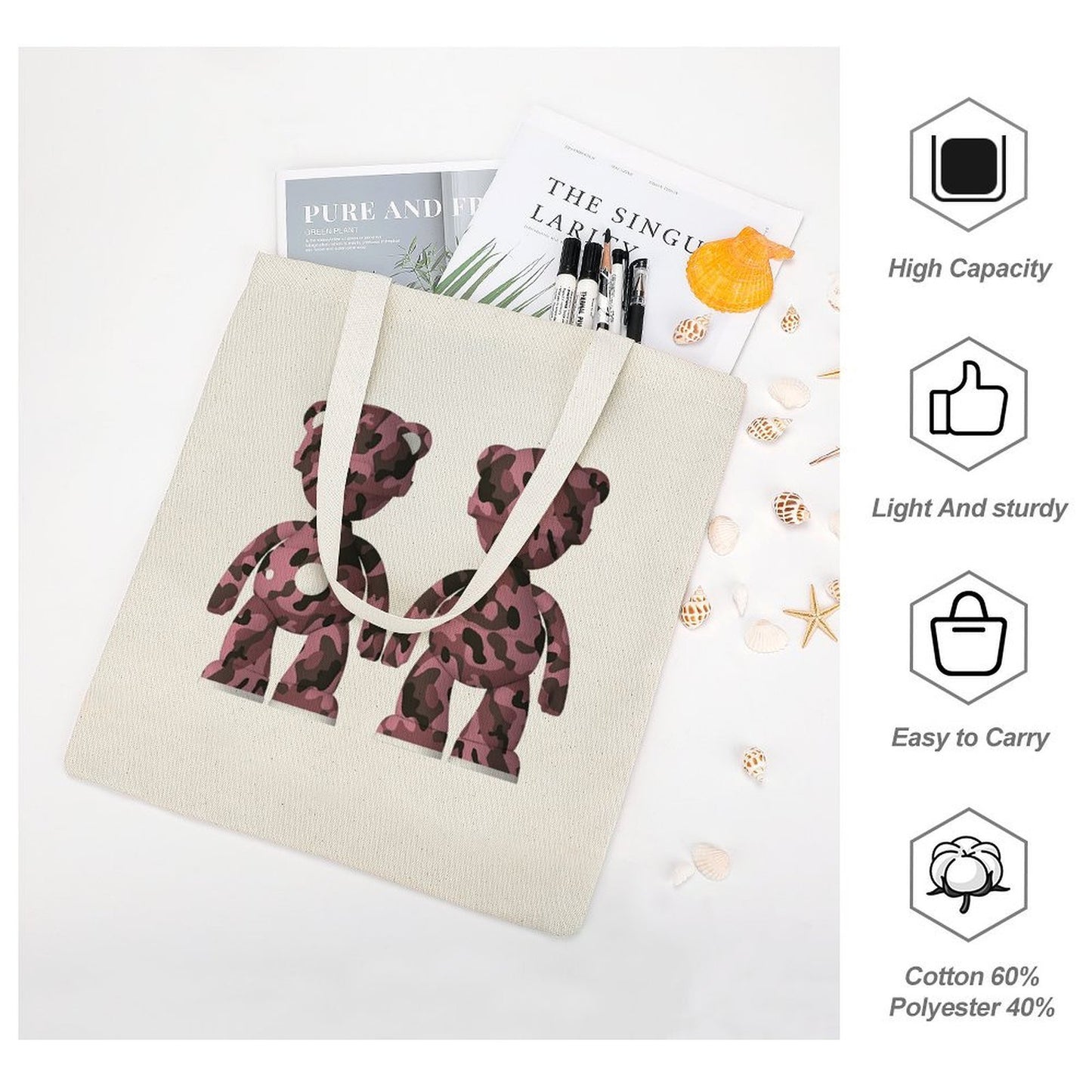 Slim Canvas Bag