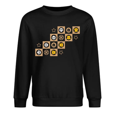 Front Patterned Long Sleeve TopClassicLine Series