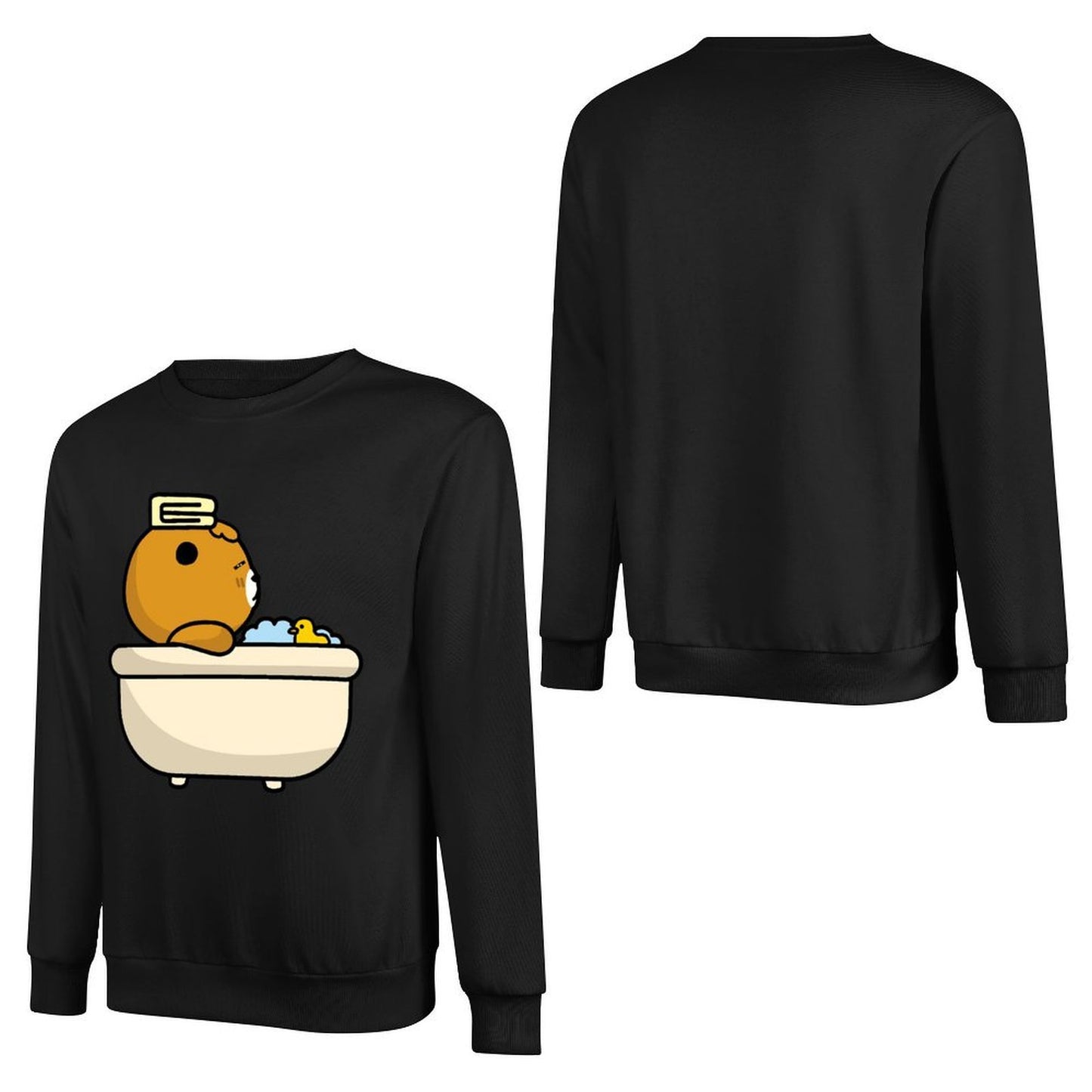 Front Patterned Long Sleeve TopCoreLine AllDay