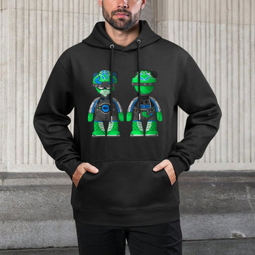 IPIB 250g Hooded Pocket Sweatshirt Front GraphicMen's Hooded  Sweatshirt6000095-7