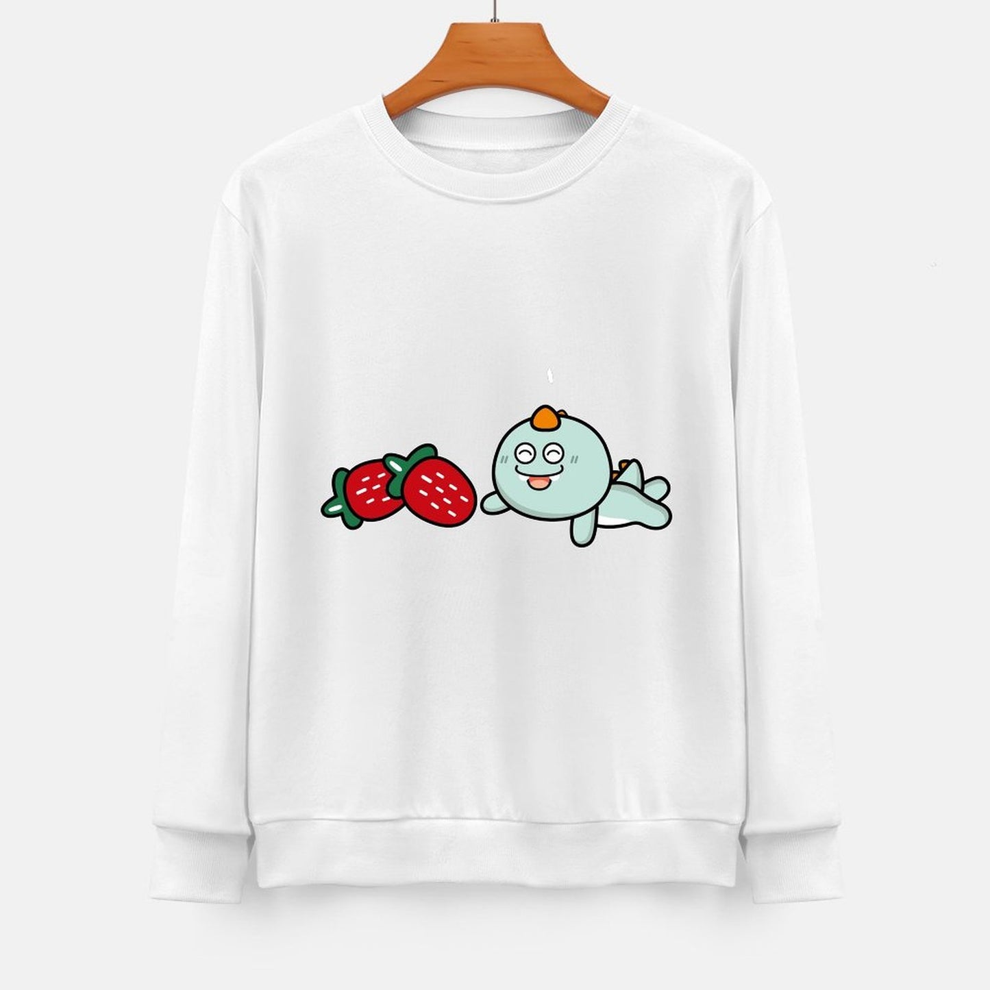 Front Patterned Long Sleeve TopEverydayFit RegularFit