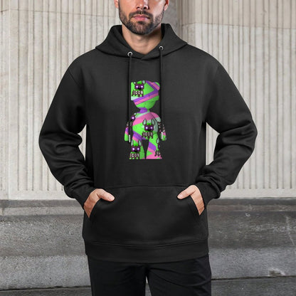 IPIB 250g Hooded Pocket Sweatshirt Front GraphicMen's Hooded  Sweatshirt6000124-2