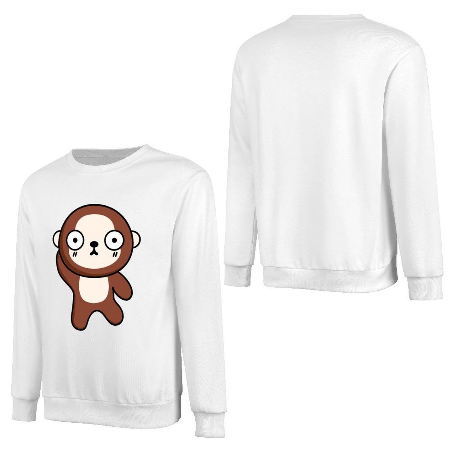 Front Patterned Long Sleeve TopTimeless Modern