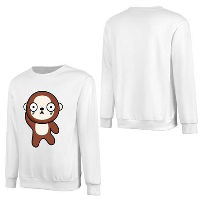 Front Patterned Long Sleeve TopTimeless Modern