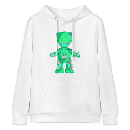 Hoodie Front PatternTear-Resistant Relaxed