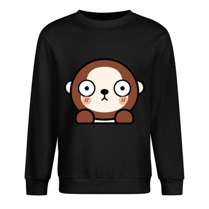 Front Patterned Long Sleeve TopTimelessStyle Pocket Tee