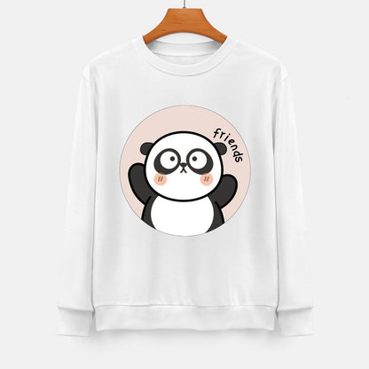 Front Patterned Long Sleeve TopVibrant Colors Clean Edges