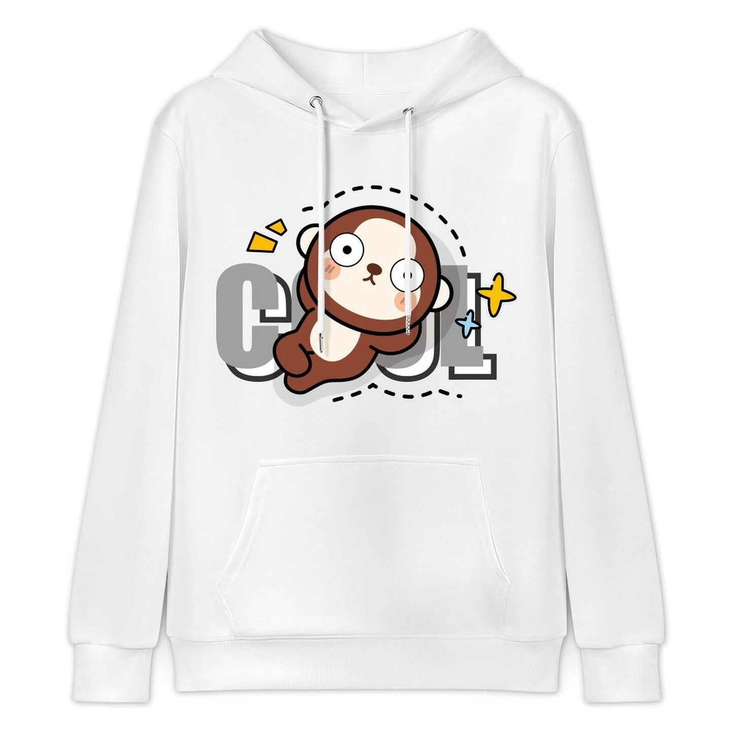 Durable Daily Front Graphic Hoodies