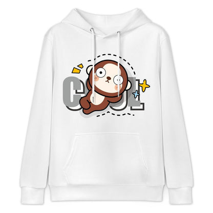 Durable Daily Front Graphic Hoodies