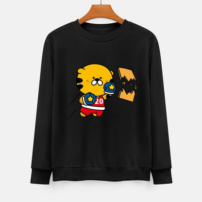 IPBR 250g Crew Neck Long Sleeve Sweatshirt Front GraphicCrew Neck Long Sleeve Sweatshirt4000002