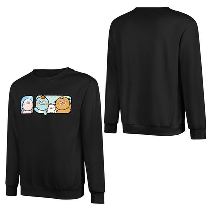 Front Patterned Long Sleeve TopStreet EverydayTee