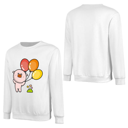 Front Patterned Long Sleeve TopEssential EasyWear
