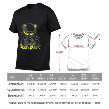 Inlex Bear T-shirtsEverydayTee Batch-Printed T-Shirt
