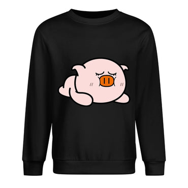 Front Patterned Long Sleeve TopTear-Resistant Colorfast