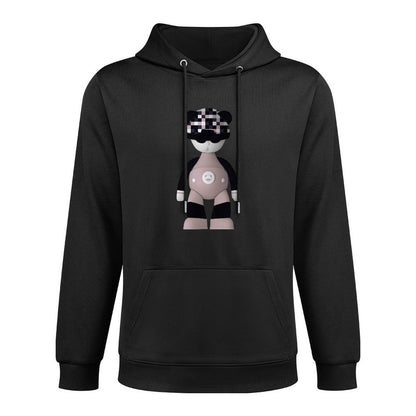 IPIB 250g Hooded Pocket Sweatshirt Front GraphicMen's Hooded  Sweatshirt6000131-1