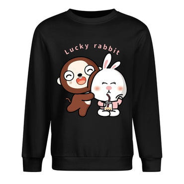 Front Patterned Long Sleeve TopIndoor Soft-Touch