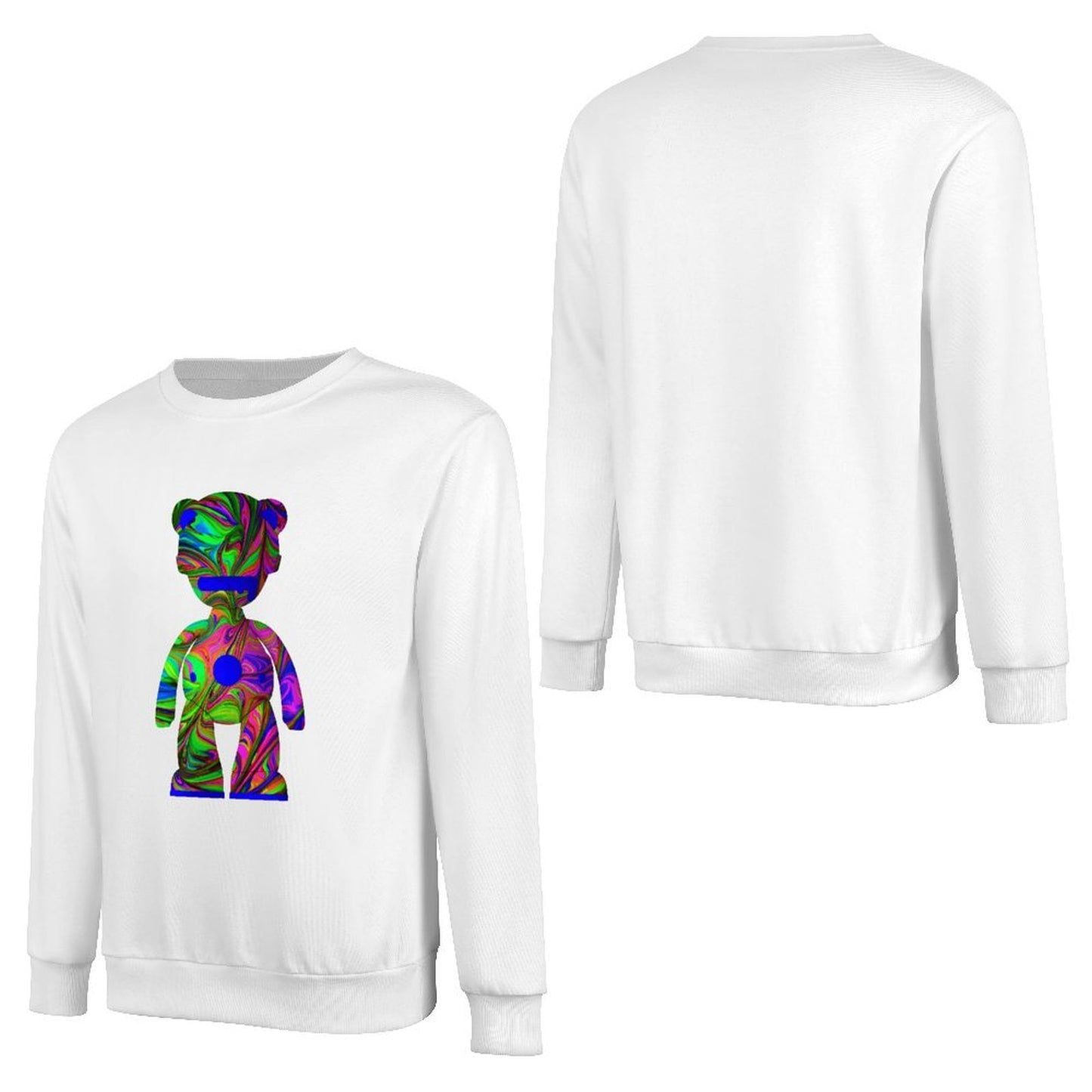 Long Sleeve With Front PatternCrisp Print Heat-Transfer