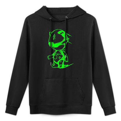 IPIB 250g Hooded Pocket Sweatshirt Front GraphicMen's Hooded  Sweatshirt6000053-5