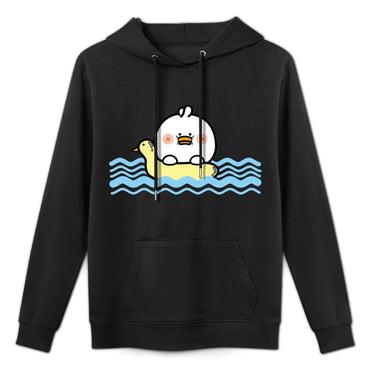 Crisp Print Heat-Transfer Front Graphic Hoodies