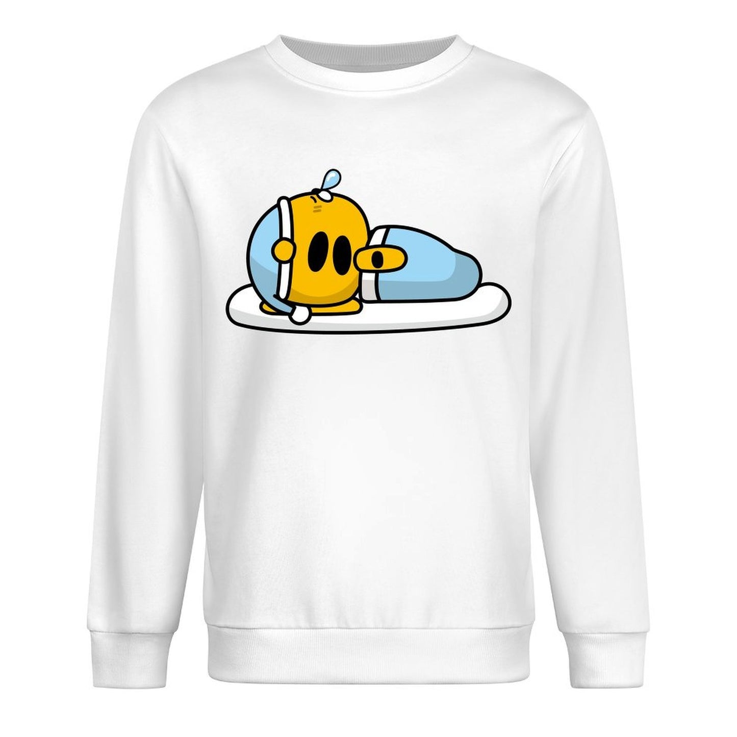 Front Patterned Long Sleeve TopVintage ComfortSeries