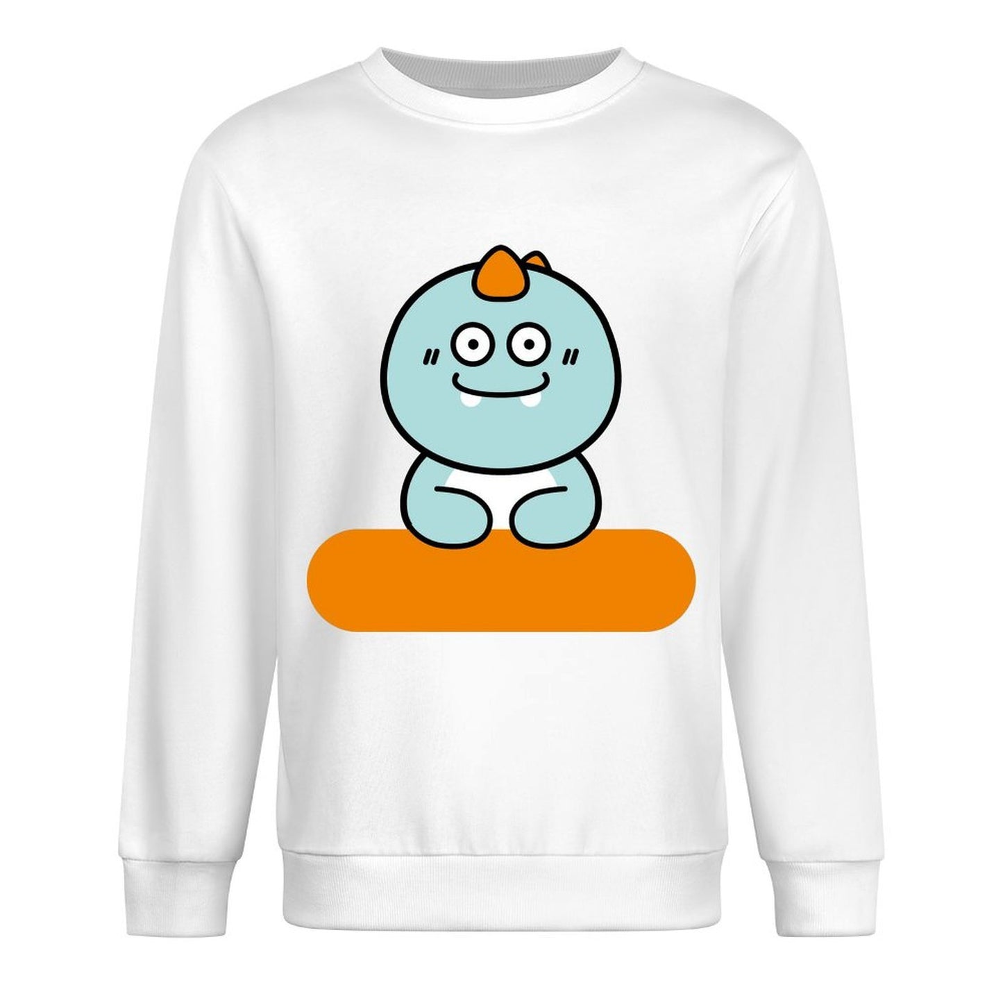 Front Patterned Long Sleeve TopNeutral Daily